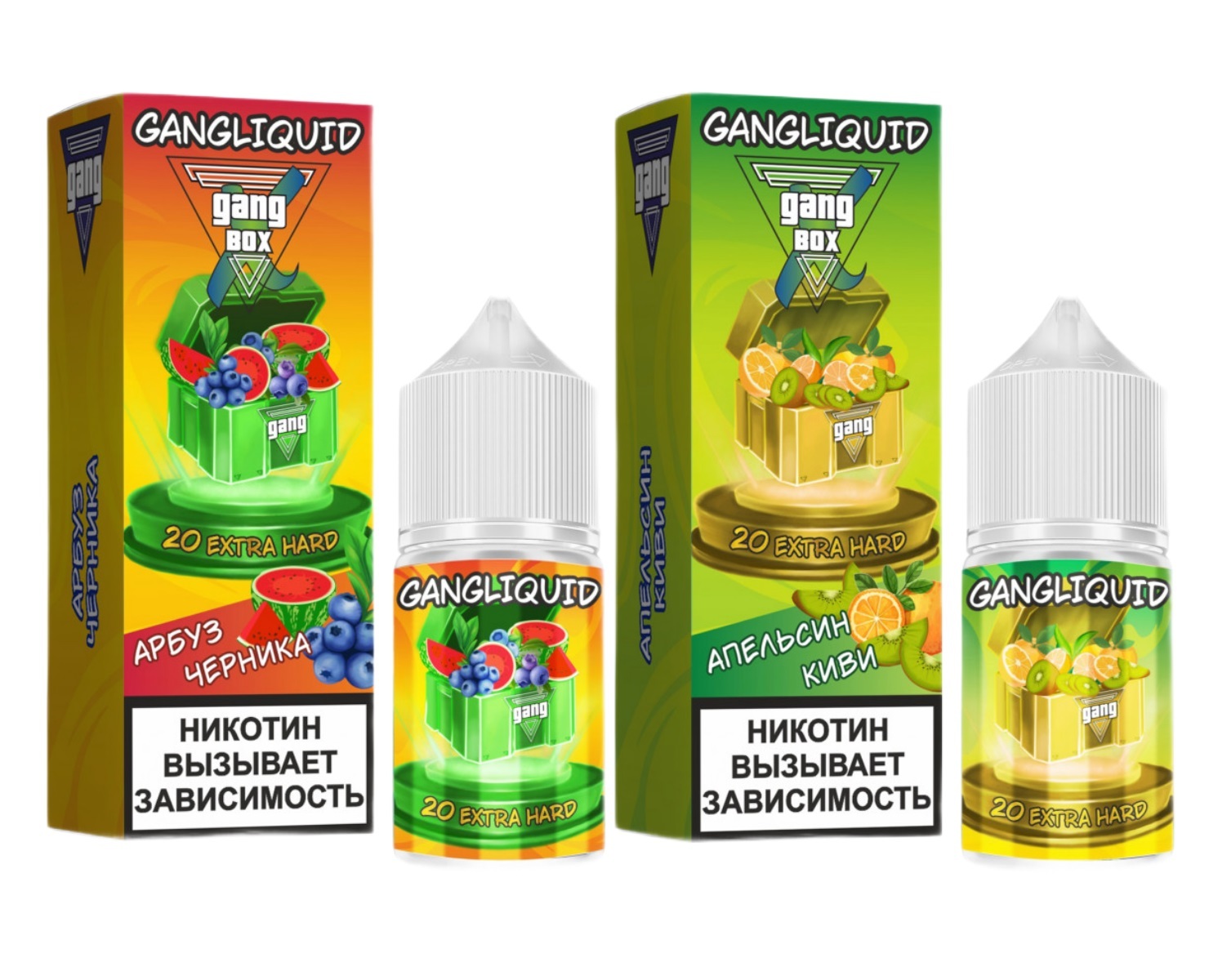 Жидкость Gang XBOX 2% Extra Hard 30ml