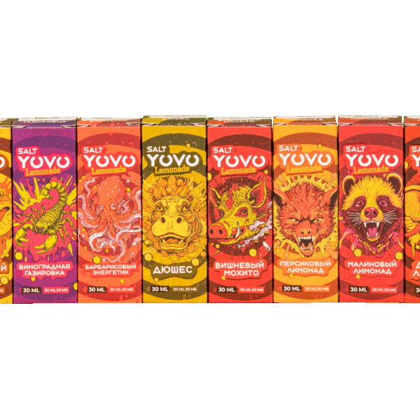 Жидкость YOVO Лимонад Salt 2% 30 ml