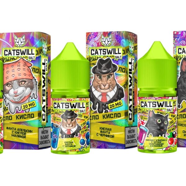 CATSWILL SOUR SALT 2% STRONG 30ml
