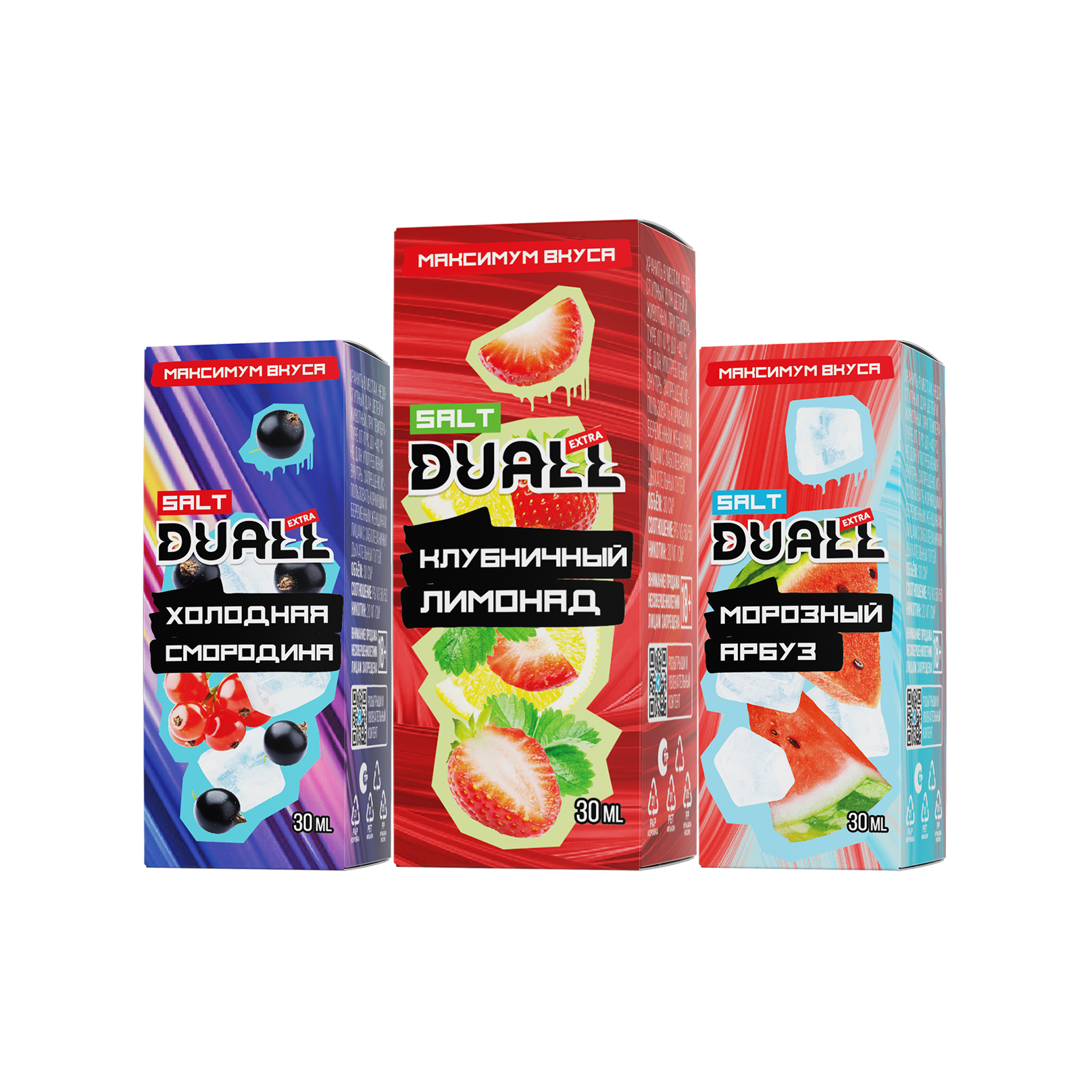 Жидкость DUALL EXTRA Salt 2% Light 30 ml