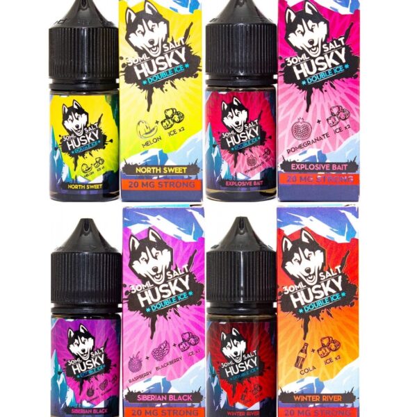 Жидкость HUSKY DOUBLE ICE Salt (20MG STRONG) 30 ml