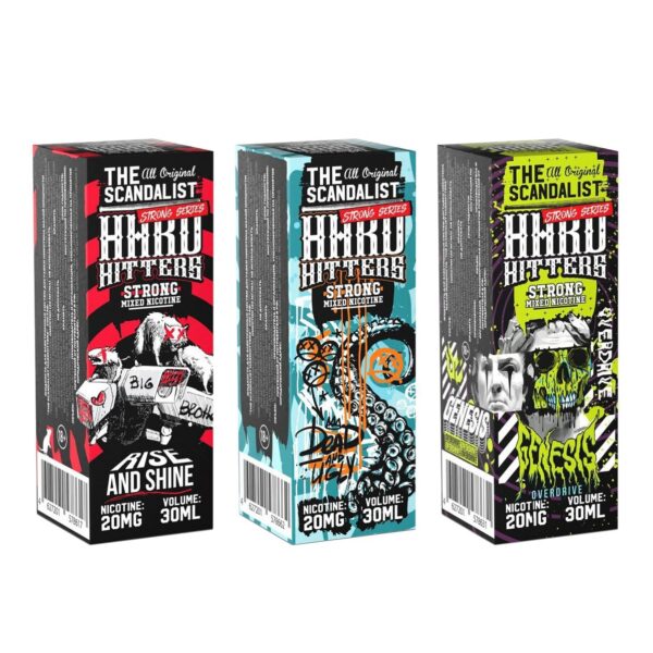 Жидкость The Scandalist Hardhitters Salt 2% STRONG