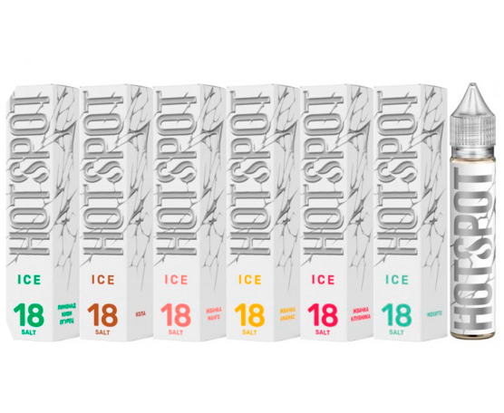 Жидкость HOTSPOT ICE Salt 1.8% 30 ml