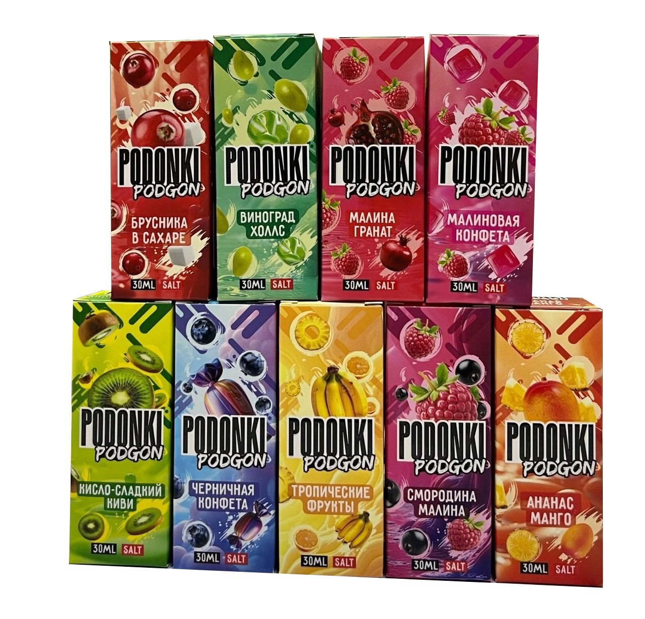 Жидкость PODONKI PODGON Salt 2% 30 ml
