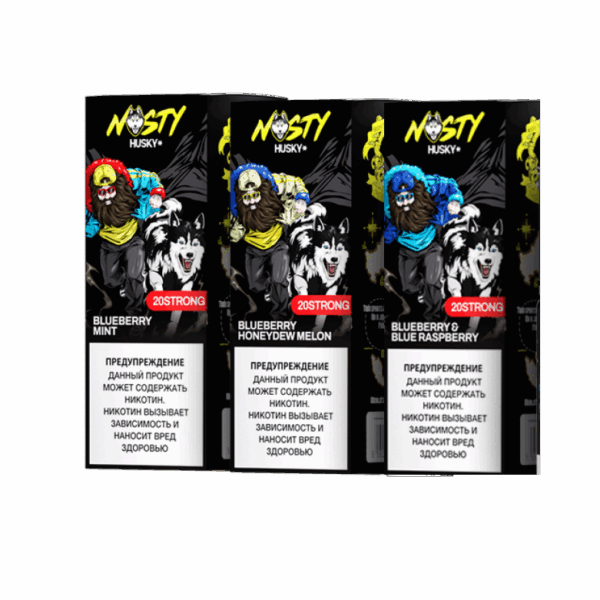 Жидкость NASTY X HUSKY IMPORT SALT (20MG STRONG) 30 ml