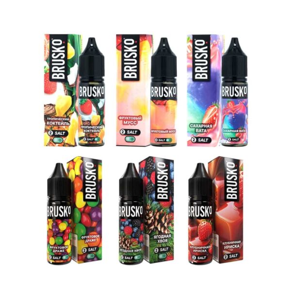 Жидкость BRUSKO Salt (Chubby) 2% 35 ml