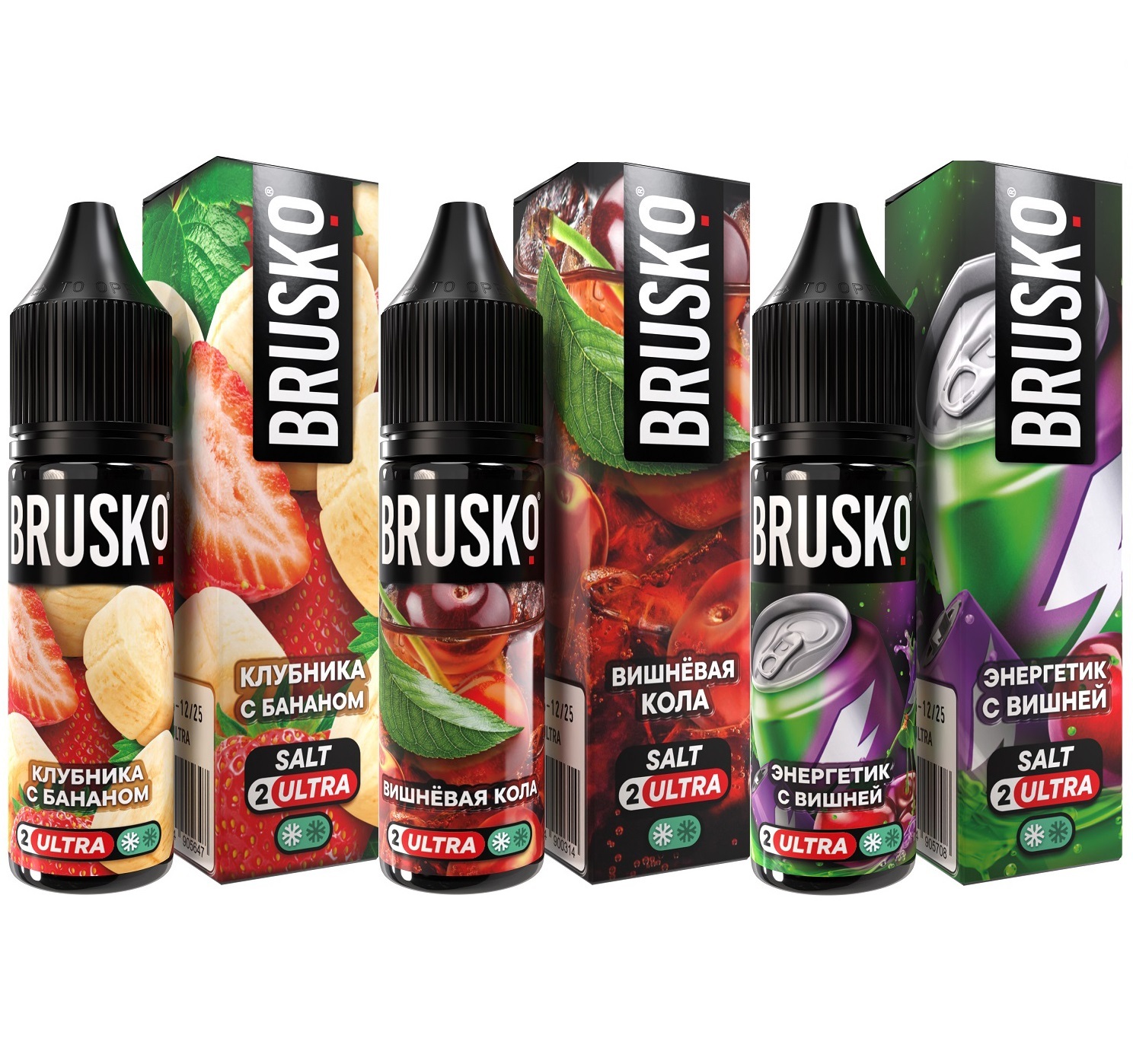 Жидкость BRUSKO Salt (Chubby) 2% ULTRA 35 ml
