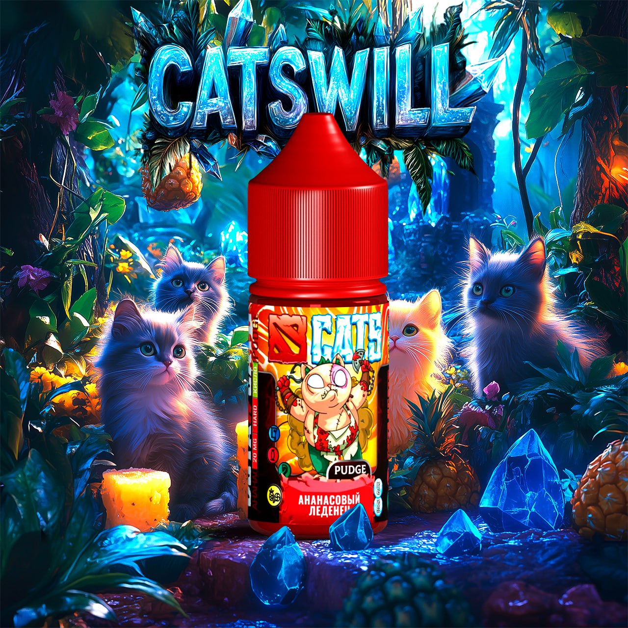 CatsWill & DOTA - 2% Salt STRONG 30 ml
