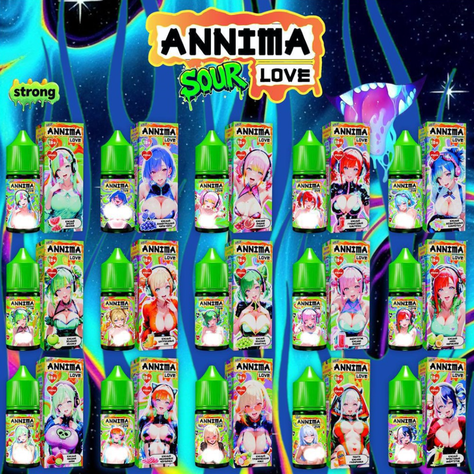 ANNIMA LOVE Sour 2% Salt STRONG 30 ml