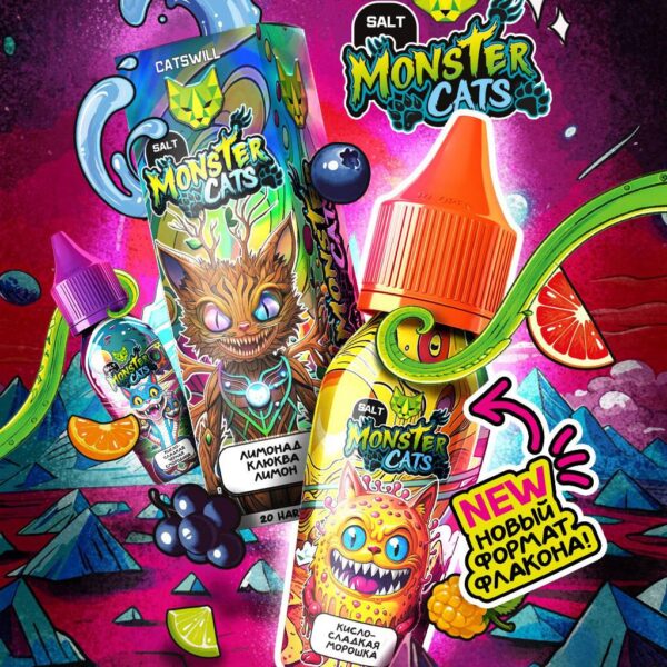 MONSTER CATS SALT 2% STRONG 30ml